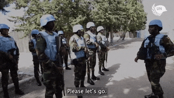 Lets Go Peace GIF by UN Peacekeeping