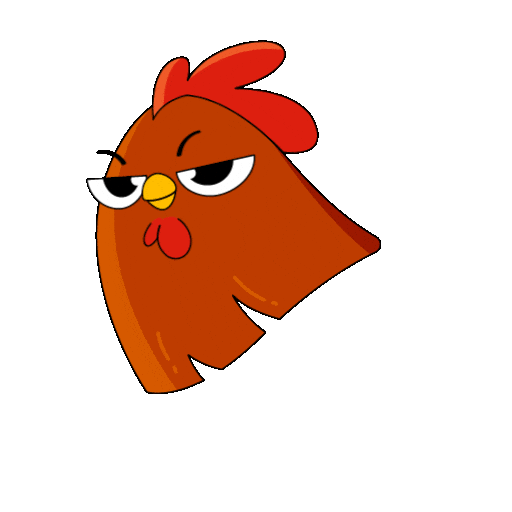 Chew's Egg Sticker