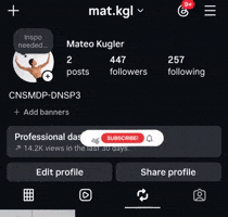 Follow Subscribe GIF
