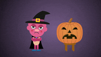 halloween frown GIF by Super Simple