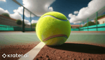 Tennis Court Sport GIF by Krater.ai