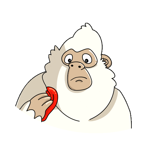 Scared Sweat Sticker by RILLAZ