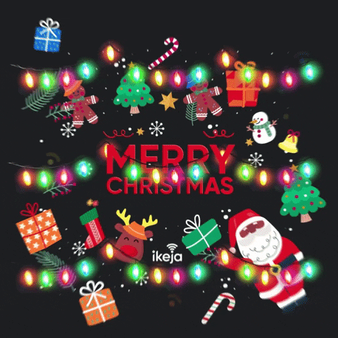 Happy New Year Christmas GIF by ikeja