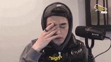Disappointed Eric Nam GIF by DIVE Studios