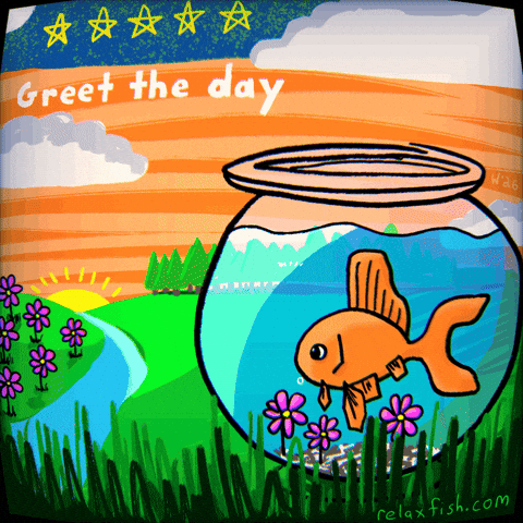 Happy Good Morning GIF by Stoner Stick People