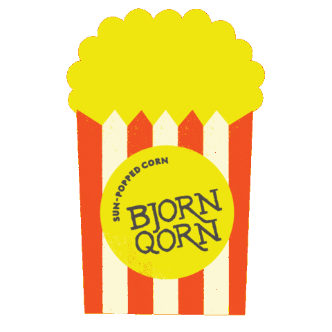 Film Popcorn Sticker by BjornQorn