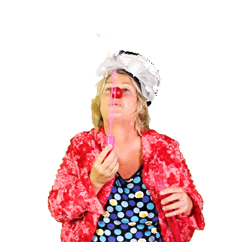 Clown Molly Sticker by Hoogland Productions