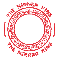 The Mirror King Sticker