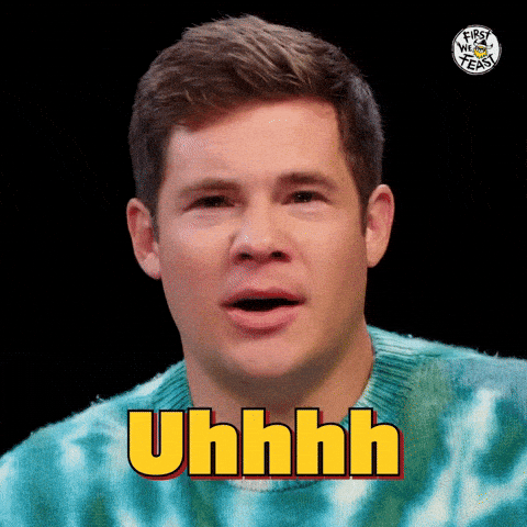 Thinking Hard Adam Devine GIF by First We Feast