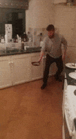 catch pancake GIF