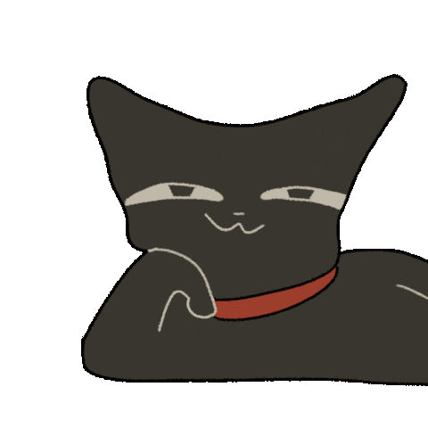 Cat ねこ Sticker