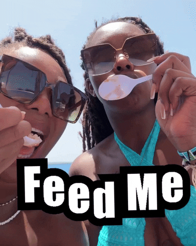 Feed Me Foodies GIF by Sherilyn Carter