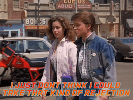 Michael J Fox Fear GIF by Back to the Future Trilogy
