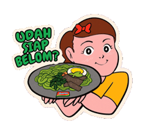 Comeback Greenflag Sticker by Rumah Indofood