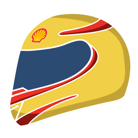 Racing Helmet Sticker by Shell