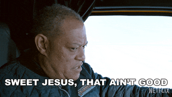 This Is Not Good Laurence Fishburne GIF by NETFLIX