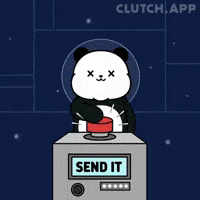 Happy Space GIF by Kanpai Pandas