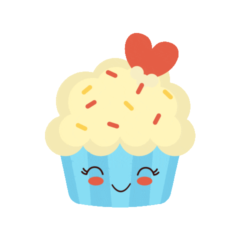 Cupcake Sticker by madelicii