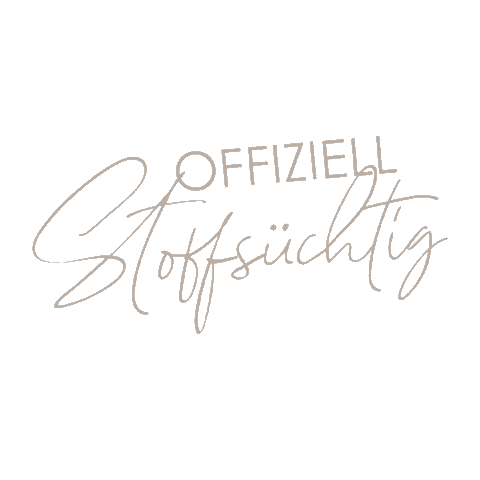 Sewing Fabric Sticker by kruemelchenkuchen