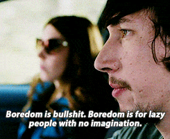 adam driver boredom GIF by Girls on HBO