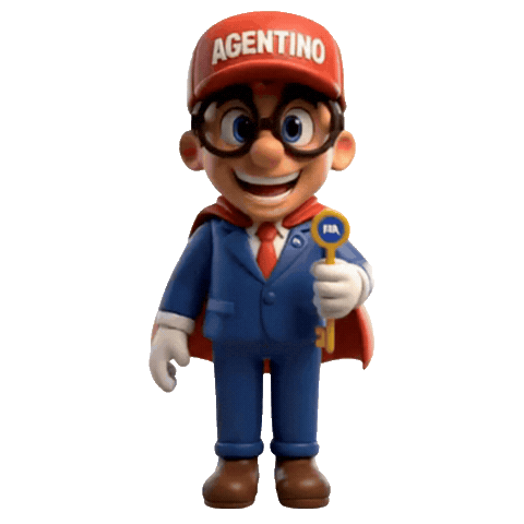 Agentino Sticker by Casaspetti.it