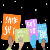 Keep Fighting New Year GIF by INTO ACTION