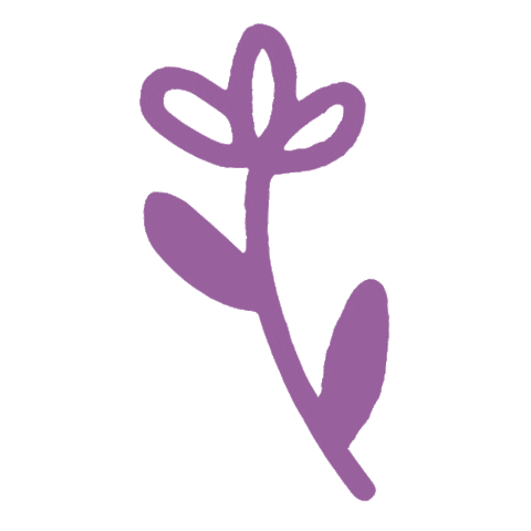 Girl Flower Sticker