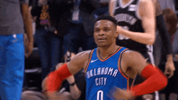 Happy Russell Westbrook GIF by NBA - Find & Share on GIPHY