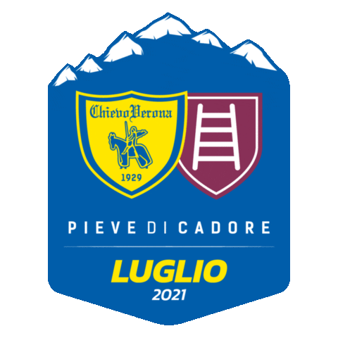 Mountain Gialloblu Sticker by AC Chievo Verona