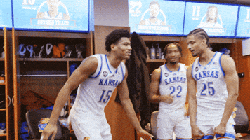 Bryson Tiller Rock GIF by Kansas Athletics