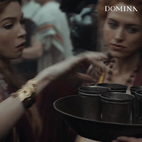 Ancient Rome Drink GIF by Domina Series