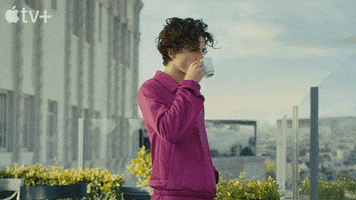 Timothee Chalamet Drinking GIF by Apple TV+