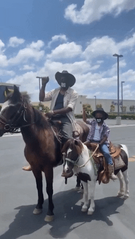 Cowboys Compton GIF by Storyful