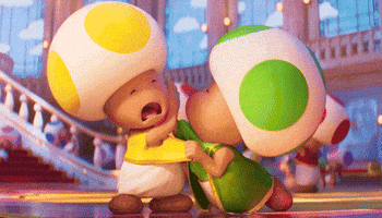 Scared Super Mario GIF by Universal Pictures