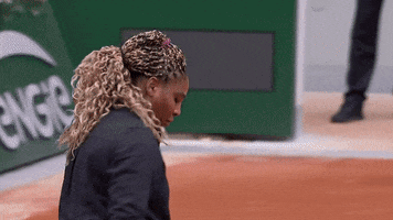 Serena Williams Sport GIF by Roland-Garros