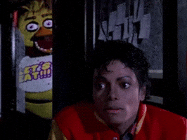 Scared Michael Jackson GIF