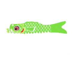 Koinobori Sticker by JANM