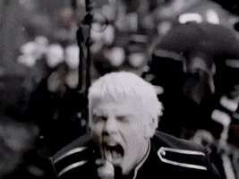 Screaming Gerard Way GIF by My Chemical Romance