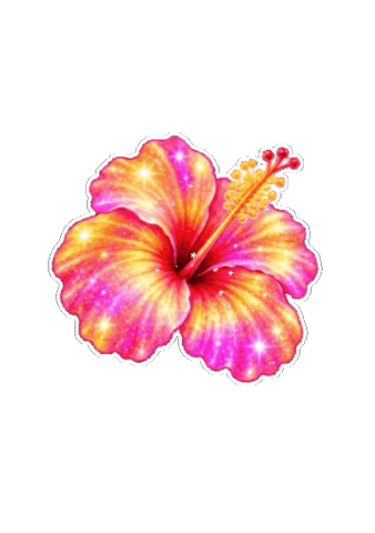 Rainbow Flower Sticker