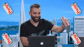Diet Coke Party GIF by Kinda Funny