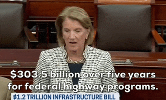 Senate Infrastructure GIF by GIPHY News