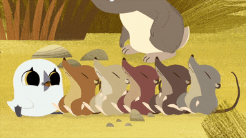 the gang baba GIF by Puffin Rock