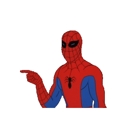 Spider-Man Meme Sticker by Database數據