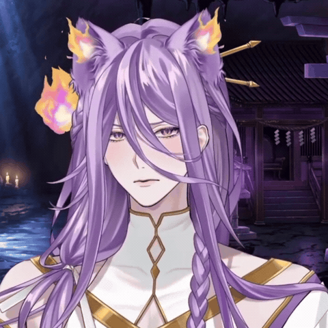 Vtuber Frown GIF