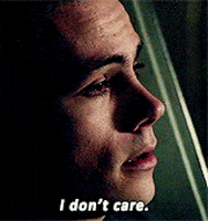 who cares teen wolf GIF