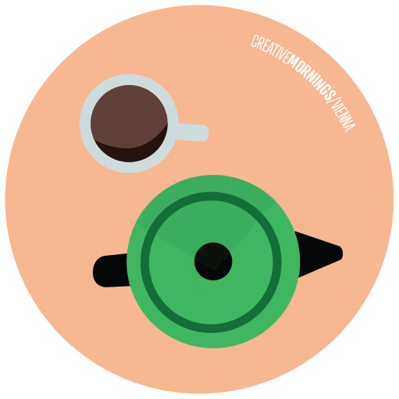 Creative Mornings Vienna Sticker