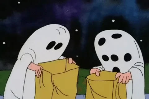 trick or treat rock GIF by Peanuts