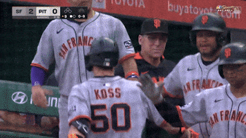 Home Run Smile GIF by San Francisco Giants