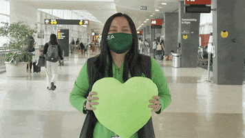 Heart Love GIF by Seattle-Tacoma International Airport