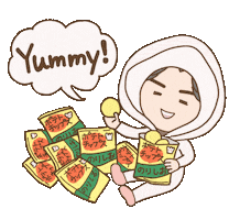 Snack Eat Sticker by rico